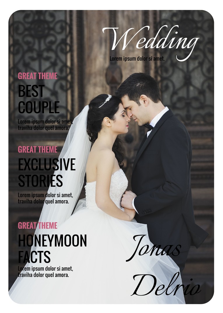 Mag Glance Online Or Printed Personal Wedding Magazine As Gift