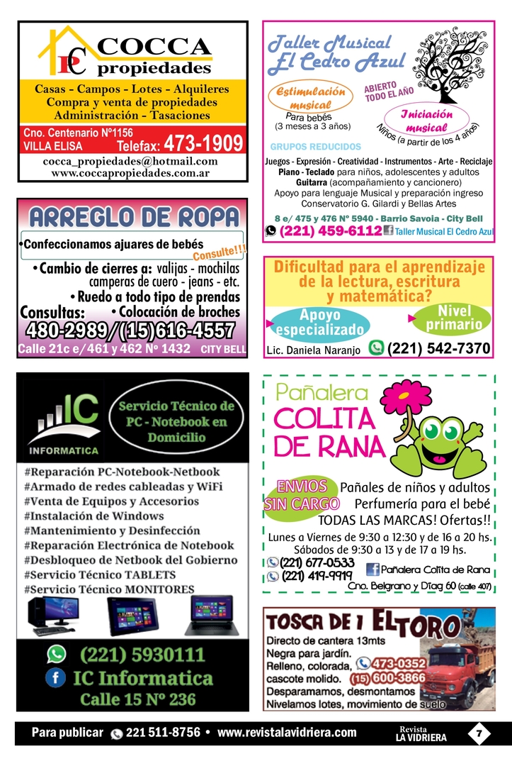 Revista La Vidriera AGOSTO 2019