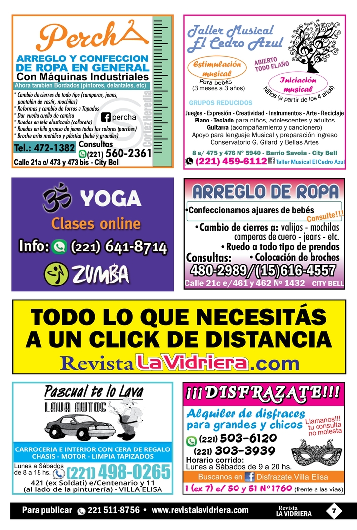 Revista La Vidriera SEPTIEMBRE 2020